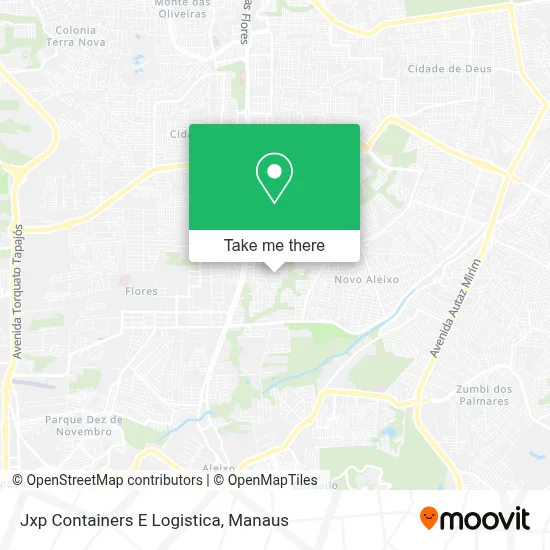 Jxp Containers E Logistica map
