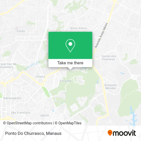 Ponto Do Churrasco map