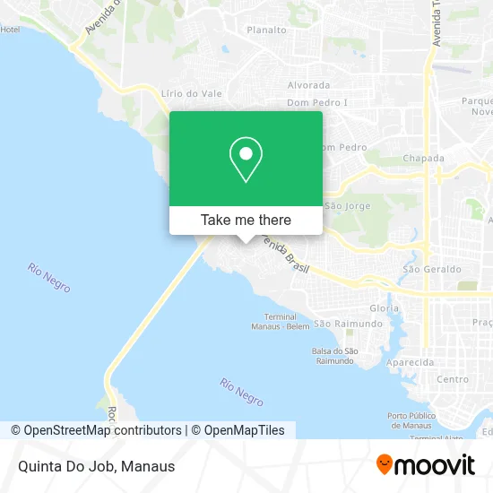 Quinta Do Job map