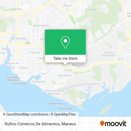Rufino Comercio De Alimentos map