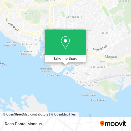 Rosa Ponto map
