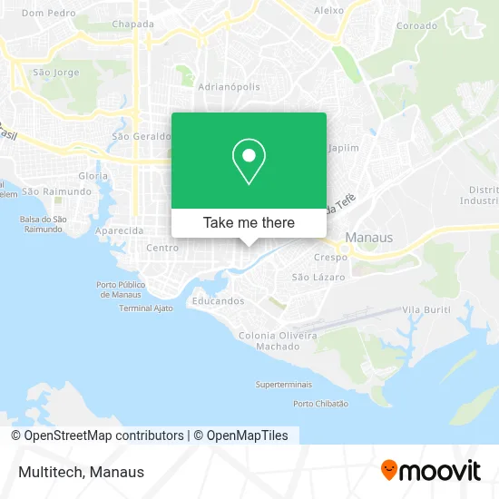 Multitech map