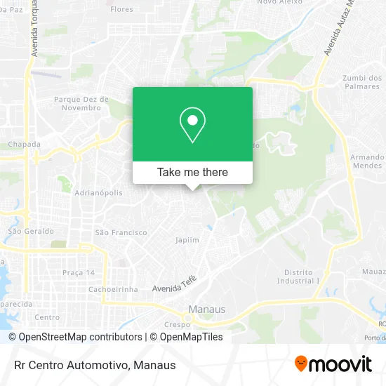 Rr Centro Automotivo map
