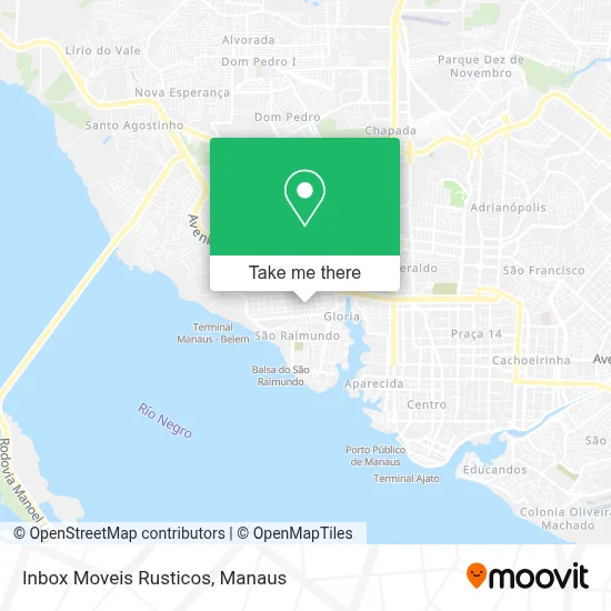 Inbox Moveis Rusticos map