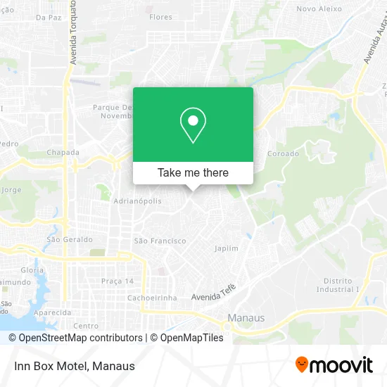 Inn Box Motel map