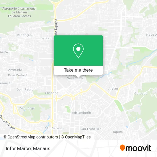 Infor Marco map