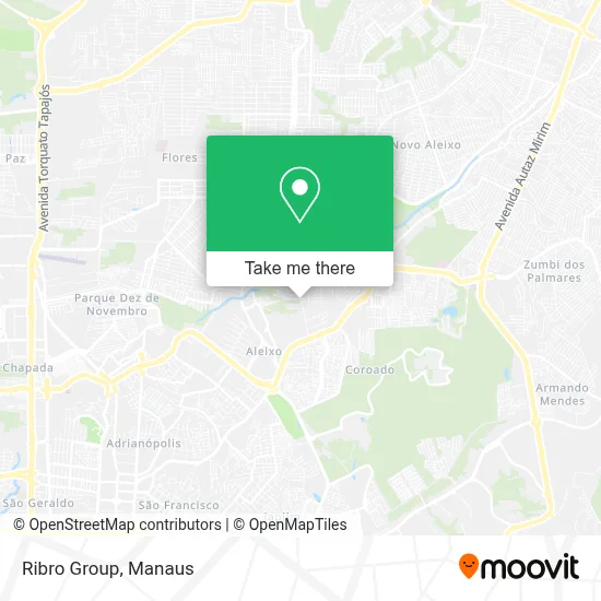 Ribro Group map