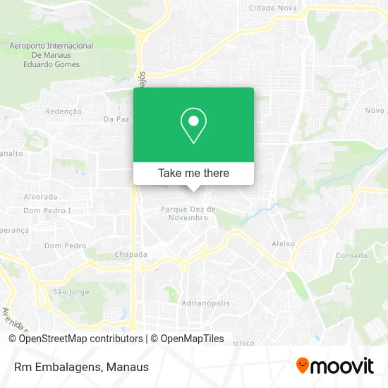 Rm Embalagens map