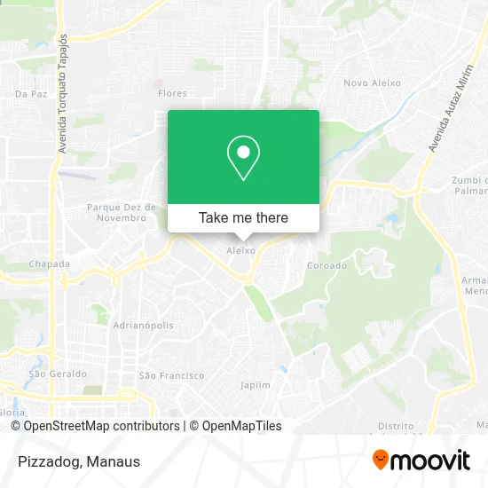 Pizzadog map