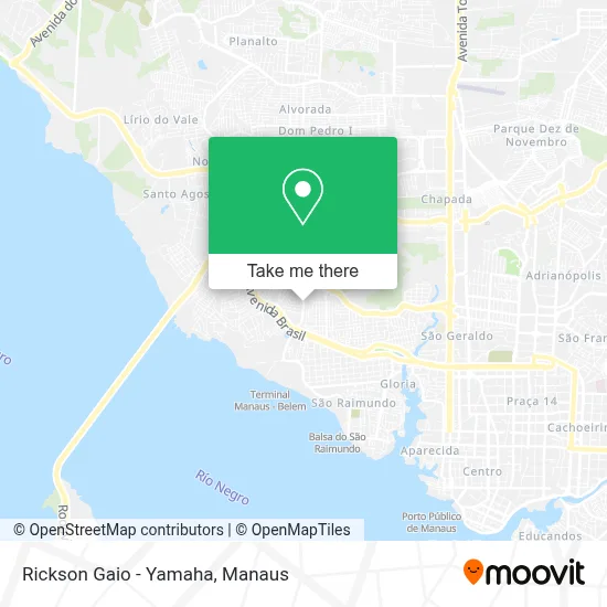 Rickson Gaio - Yamaha map
