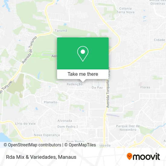 Rda Mix & Variedades map