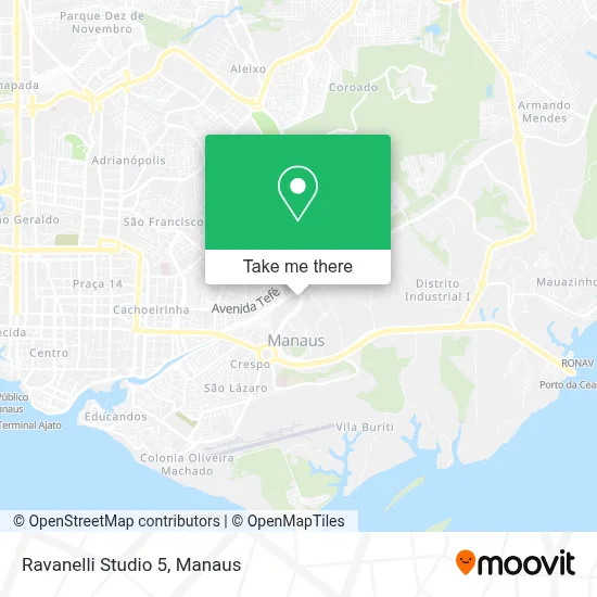 Ravanelli Studio 5 map