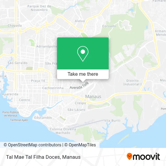 Tal Mae Tal Filha Doces map