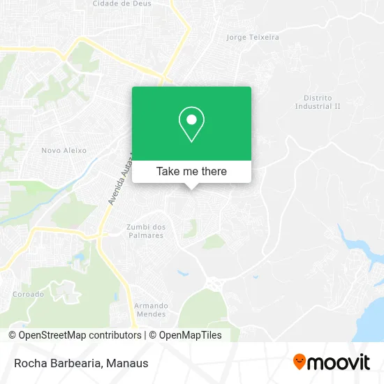 Rocha Barbearia map