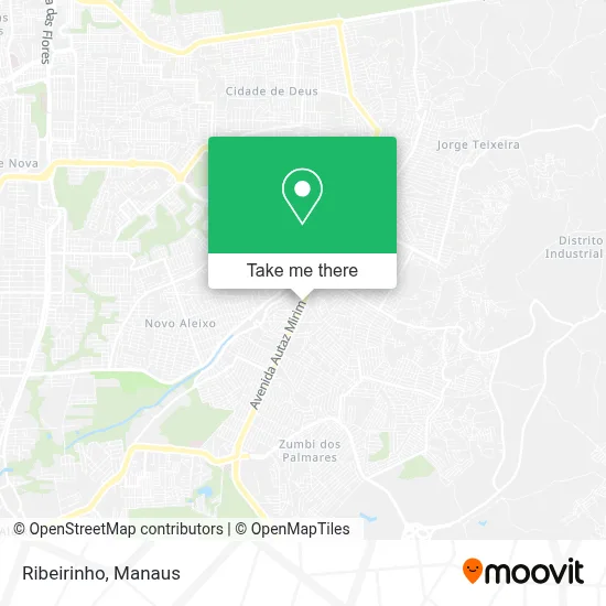 Ribeirinho map