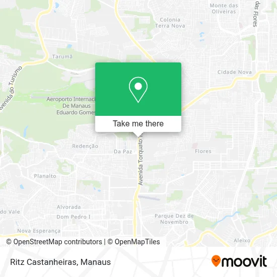 Ritz Castanheiras map