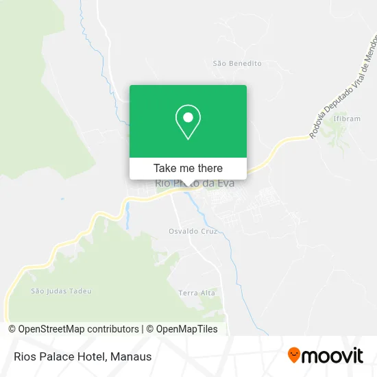 Rios Palace Hotel map