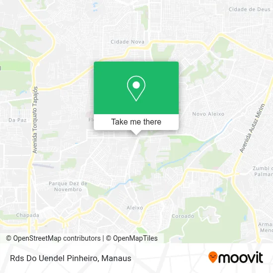 Rds Do Uendel Pinheiro map