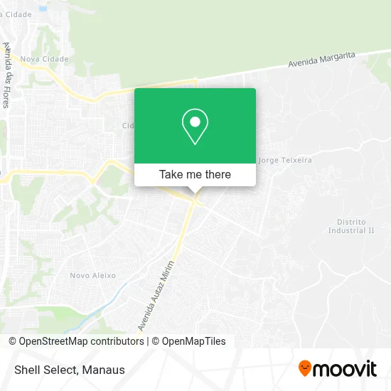 Shell Select map