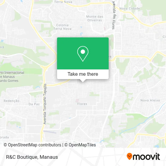 R&C Boutique map
