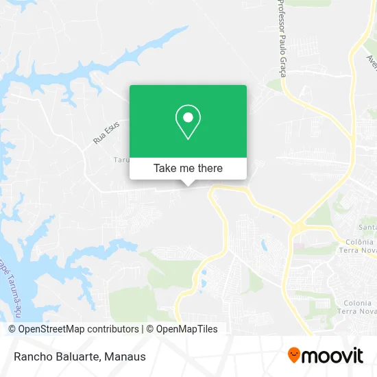Rancho Baluarte map