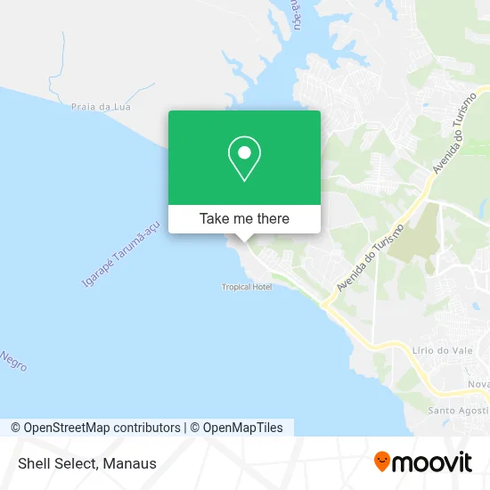 Shell Select map