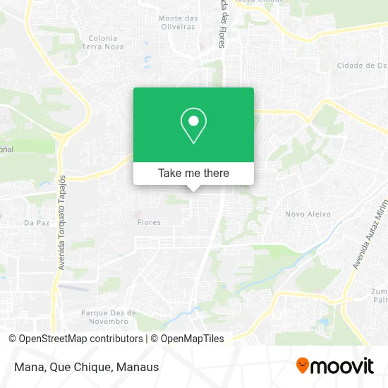 Mana, Que Chique map