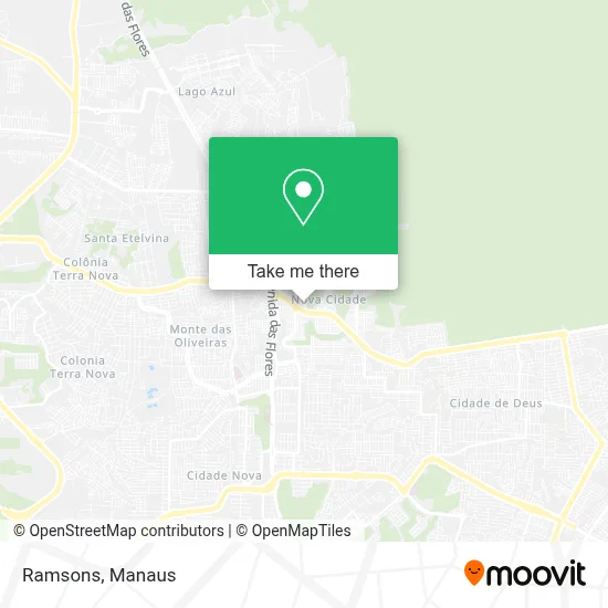 Ramsons map