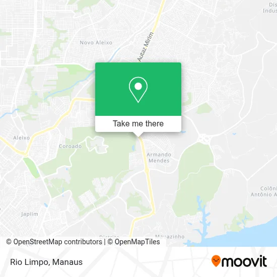 Rio Limpo map