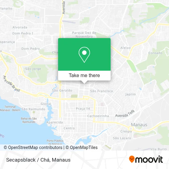 Secapsblack / Chá map