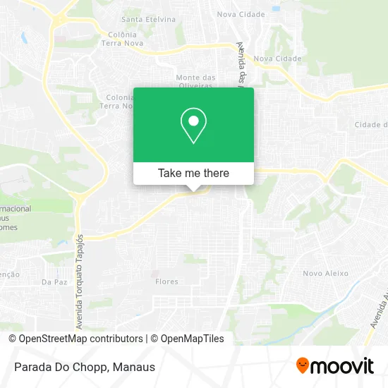Parada Do Chopp map