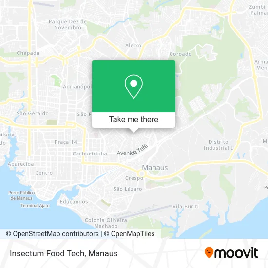 Insectum Food Tech map