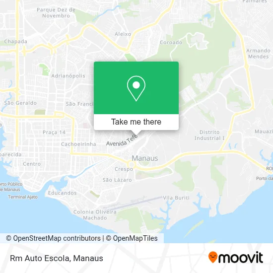 Rm Auto Escola map