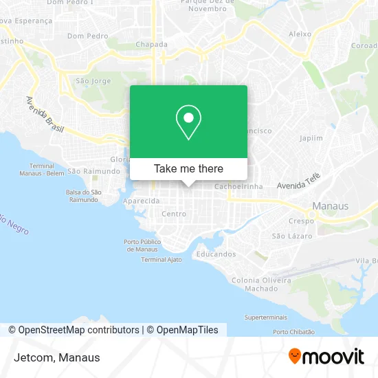Jetcom map