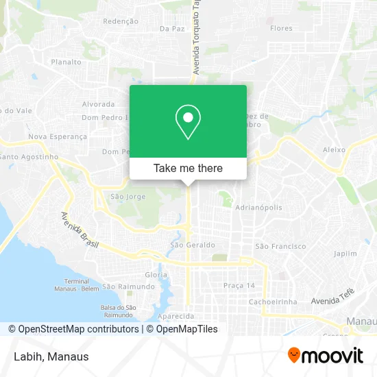 Labih map