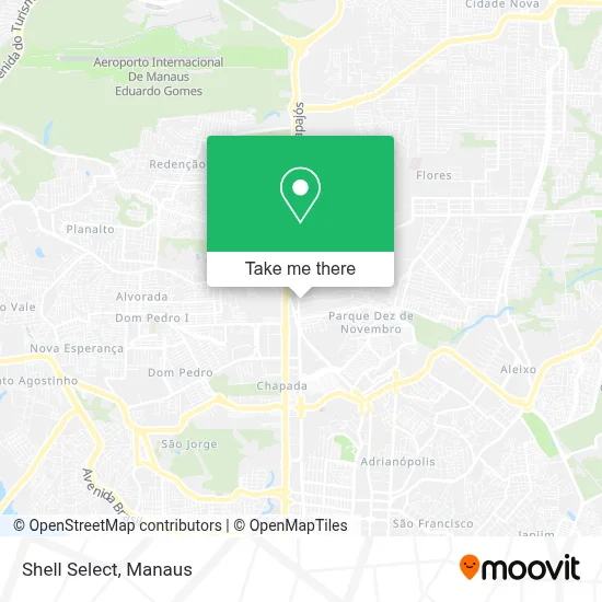 Shell Select map