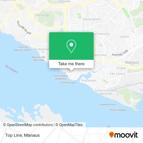 Top Line map