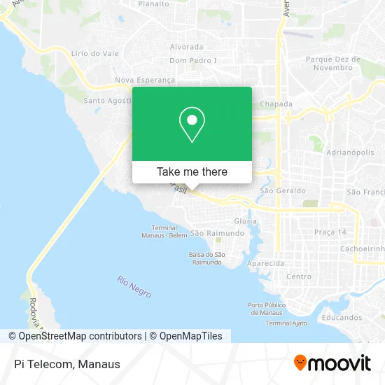 Pi Telecom map