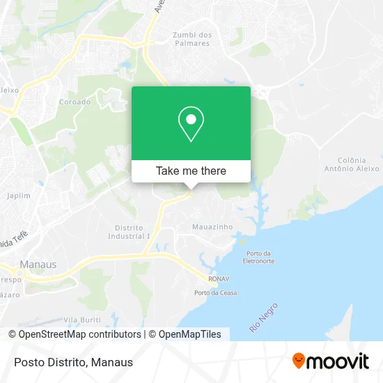 Posto Distrito map