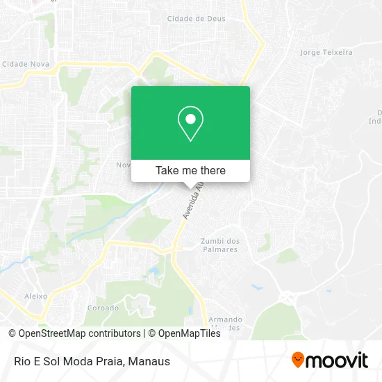 Rio E Sol Moda Praia map