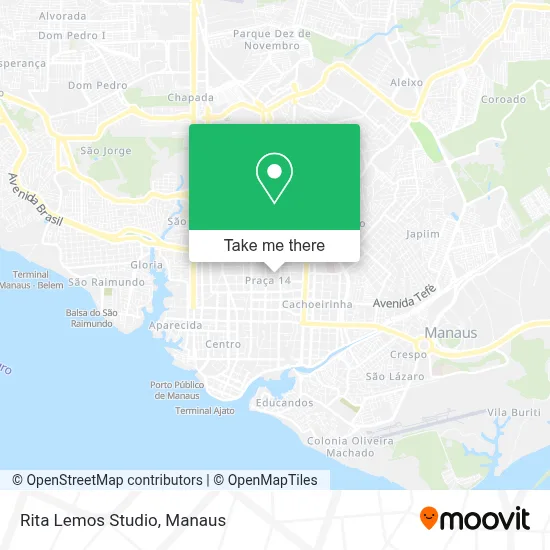 Rita Lemos Studio map