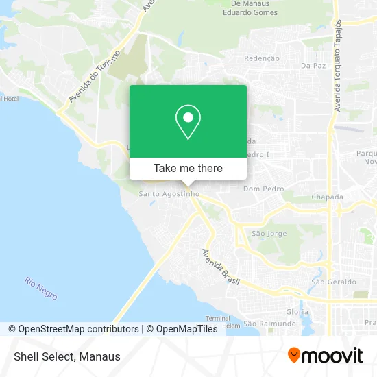 Shell Select map