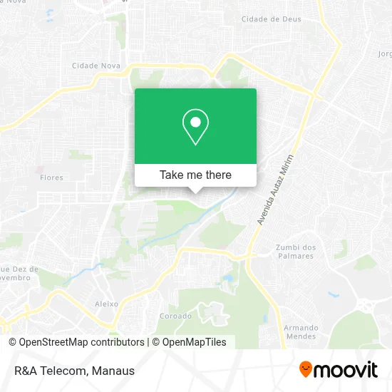 R&A Telecom map