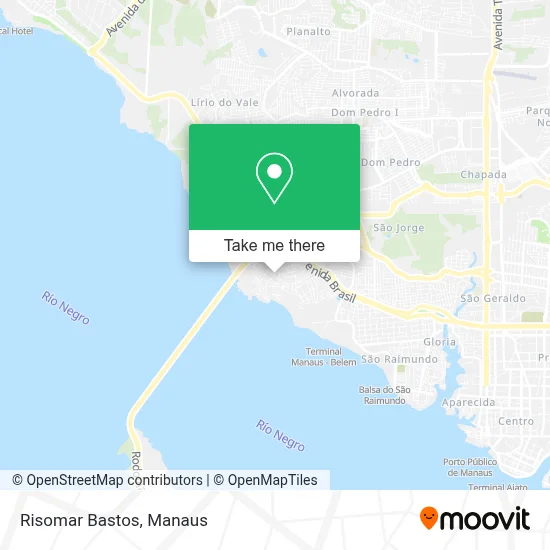 Risomar Bastos map