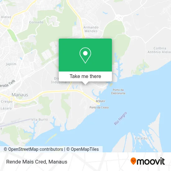 Rende Mais Cred map