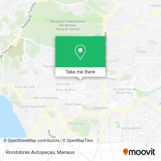 Rondobras Autopeças map