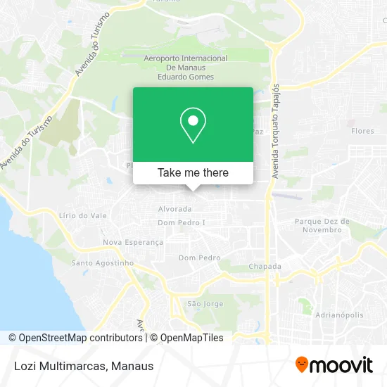 Lozi Multimarcas map