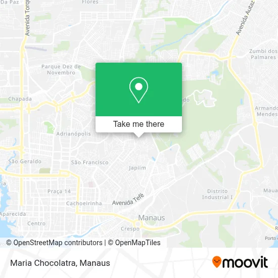 Maria Chocolatra map