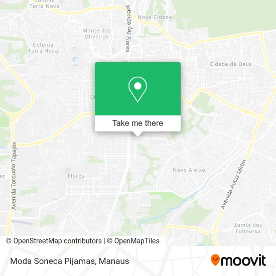 Moda Soneca Pijamas map