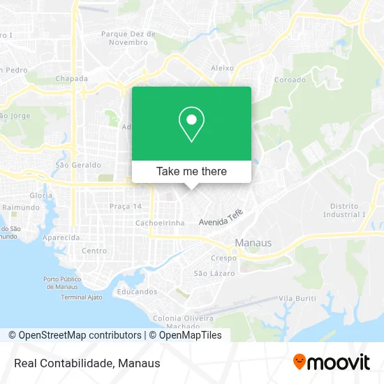 Real Contabilidade map